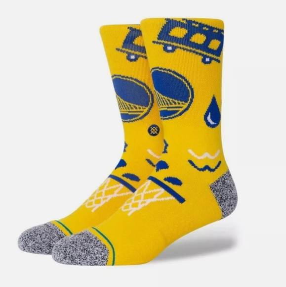 Golden State Warriors Stance Socks lot of 2 - Picture 6 of 12